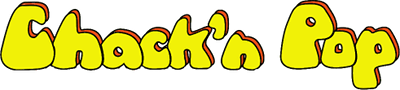 Chack 'n Pop logo for Famicom